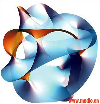 Two-dimensional hypersurface of the quintic Calabi-Yau three-fold. 